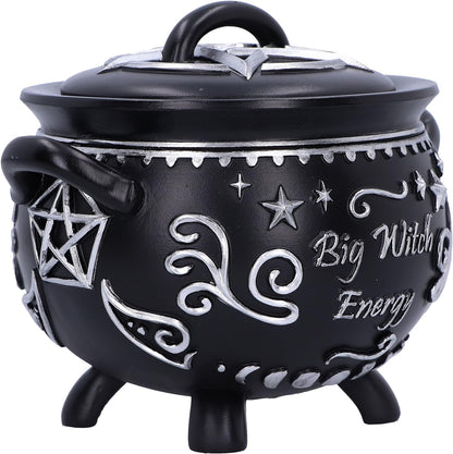 Nemesis Now Big Witch Energy Box Unisex Artículos De Decoración Negro Poliresina