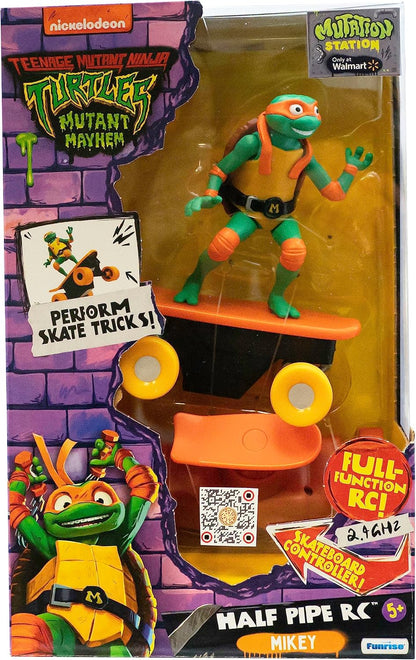 Teenage Mutant Ninja Turtles 71035 Michelangelo Mutant Mayhem Raphael TMNT Half Pipe RC Gifts & Toys, Multicoloured, 16.5 cm