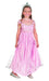 Boland 10107185 BOL82212 82212 Princess of The Evening Costume Girl Pink 7-9 Years, Rose