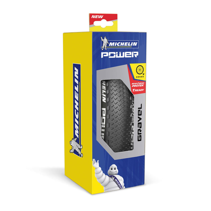 Michelin Power Gravel Tyre 700 x 35c Classic (35-622)