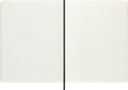 Moleskine x Lorenzo Petrantoni A book yet to be written, Limited Edition Hard Cover and Elastic Closure Ruled Notebook, Size Extra Large 19x26 cm