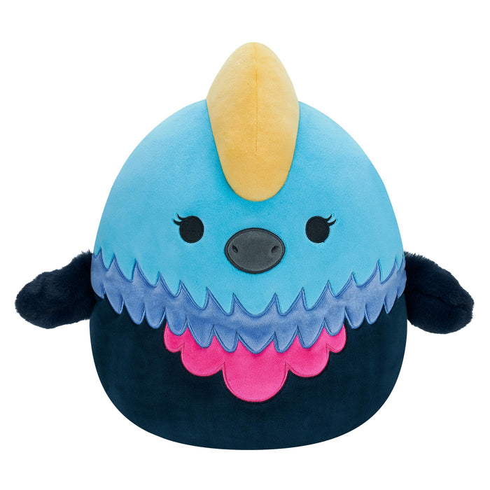 Squishmallows Melrose The Cassowary de 12 Pulgadas, Color, M (JAZWARES SQCR04129)
