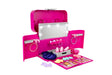 Casdon Ultimate Styling Case | Foldable Hair Styling Case For Children Aged 3+ | Includes Mirror, Styling Cards & Hair Accessories!