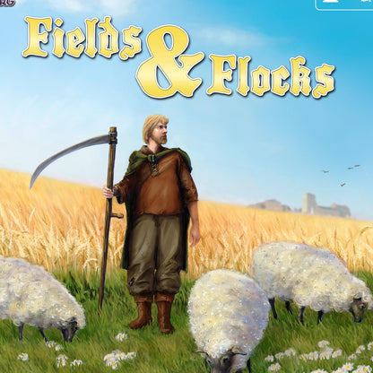 Cobblestone Games Builders of Blankenburg: Fields & Flocks Expansion - Worker Placement Board Game, Ages 14+