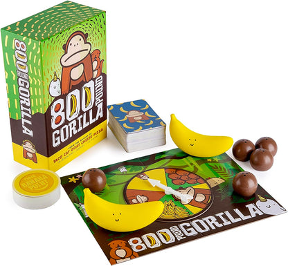 800 Pound Gorilla – by Taco Cat Goat Cheese Pizza - Fun Family Card Game for Kids and Adults – Great for Family Game Night, Vacation, Birthday Gift for Kids Ages 8+ - Easy, 15 min, 3-6 Players