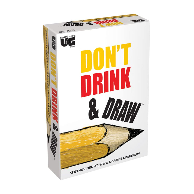 University Games 1383 Don't Drink and Draw