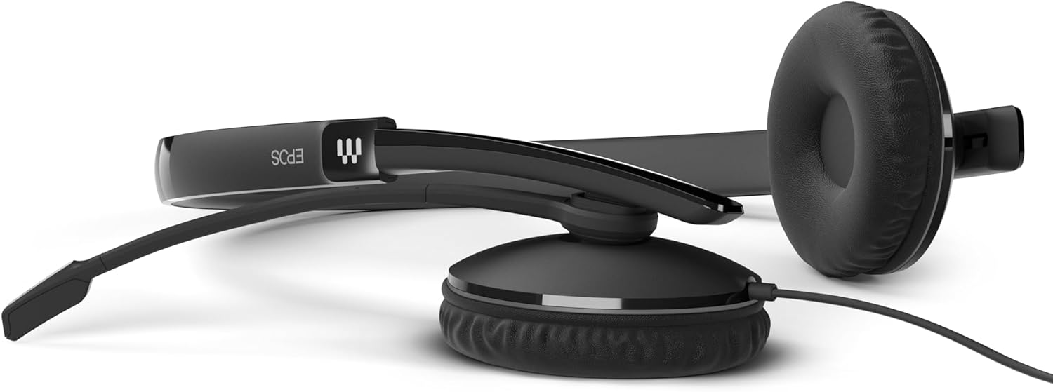 EPOS I SENNHEISER ADAPT 160T ANC USB-C - ADAPT 100 Series - headset - on-ear - wired - active noise cancelling - USB-C - black - Certified for Microsoft Teams, Optimised for UC