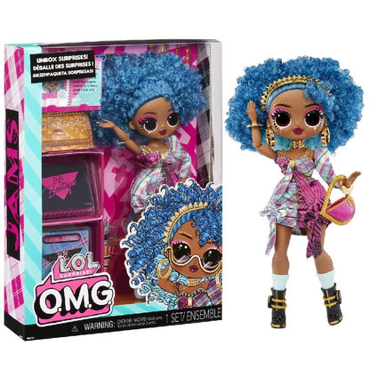 L.O.L. Surprise O.M.G. Fashion Doll - JAMS - Includes Doll, Multiple Surprises, and Fabulous Accessories - Great for Kids Ages 4+