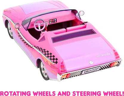 L.O.L. Surprise City Cruiser - Pink and Purple Sports Car with Fabulous Features and an Exclusive Doll BEEPS - Great for Kids Ages 4+