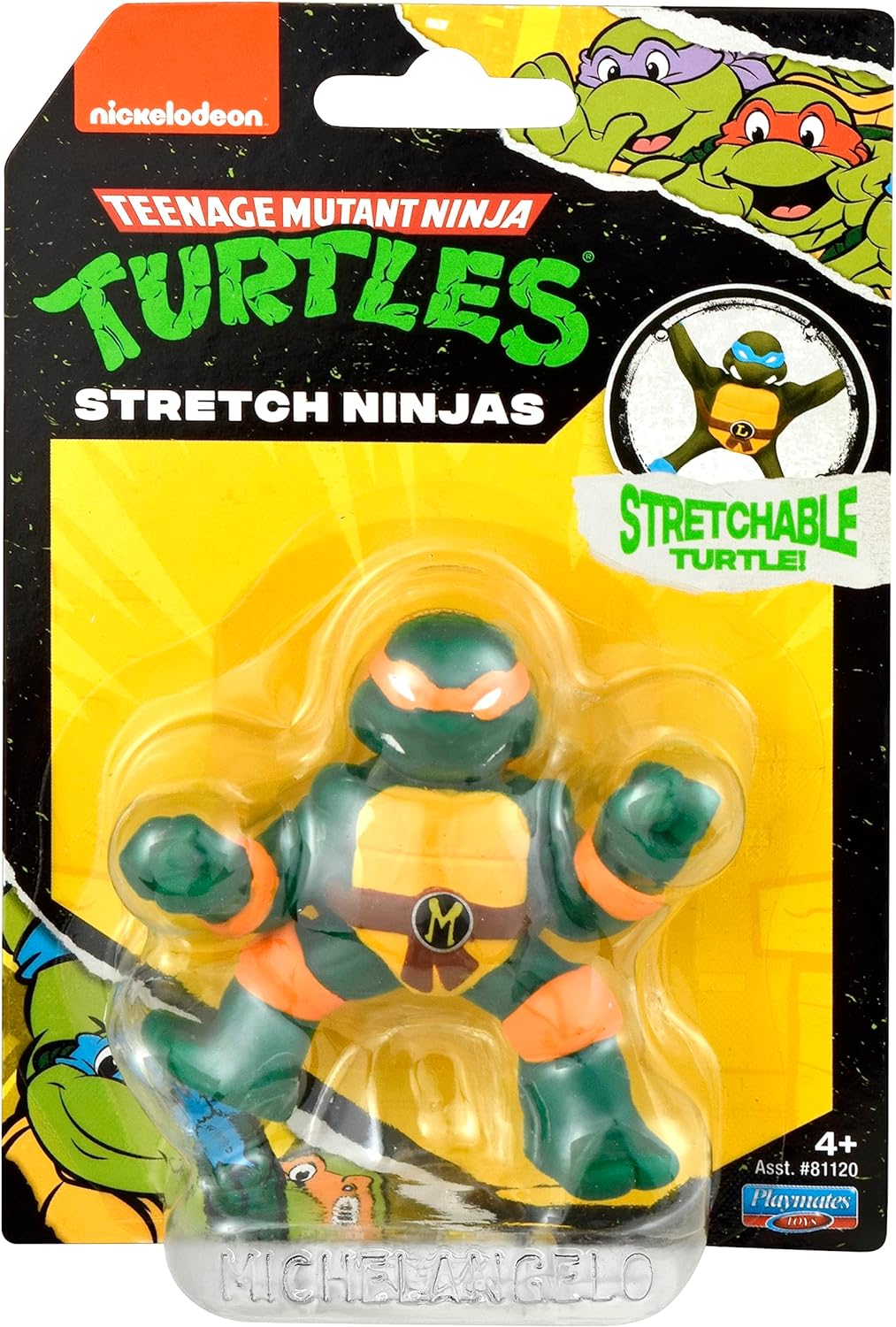 TEENAGE MUTANT NINJA Turtles - Class Mini Ninja Stretch Michelangelo