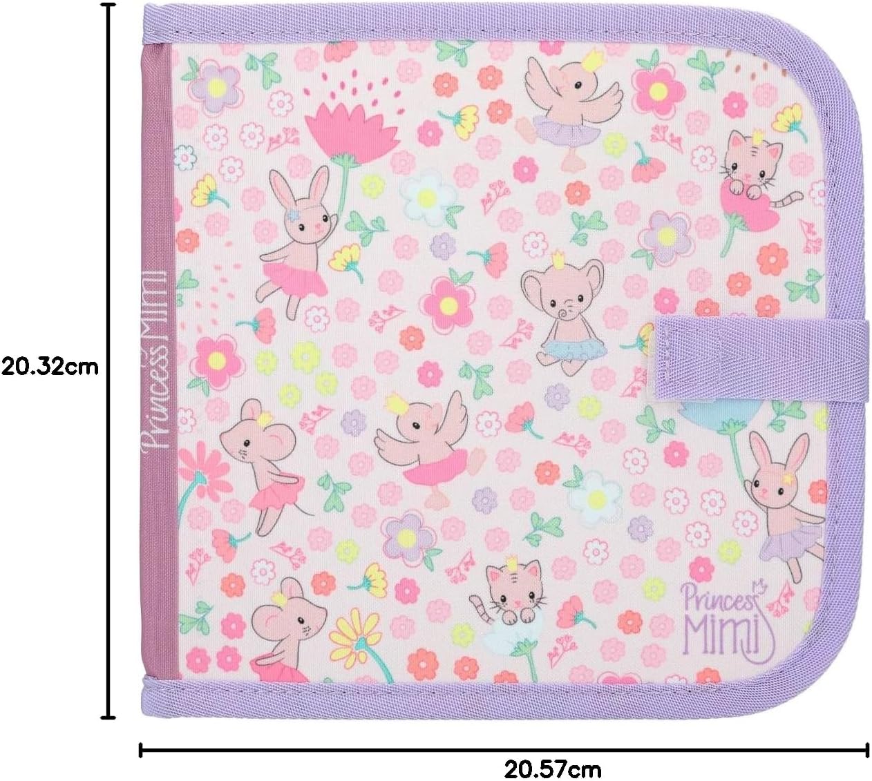 Depesche 12102 Princess Mimi Paint & Swipe Book with Wipe Clean Pages Includes 6 Fibre Pens