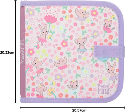 Depesche 12102 Princess Mimi Paint & Swipe Book with Wipe Clean Pages Includes 6 Fibre Pens