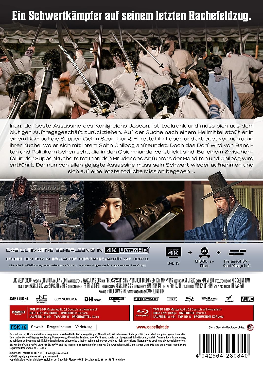 The Assassin - 2-Disc Limited Collector's Edition im Mediabook (Deutsch/OV) (4K Ultra HD + Blu-ray