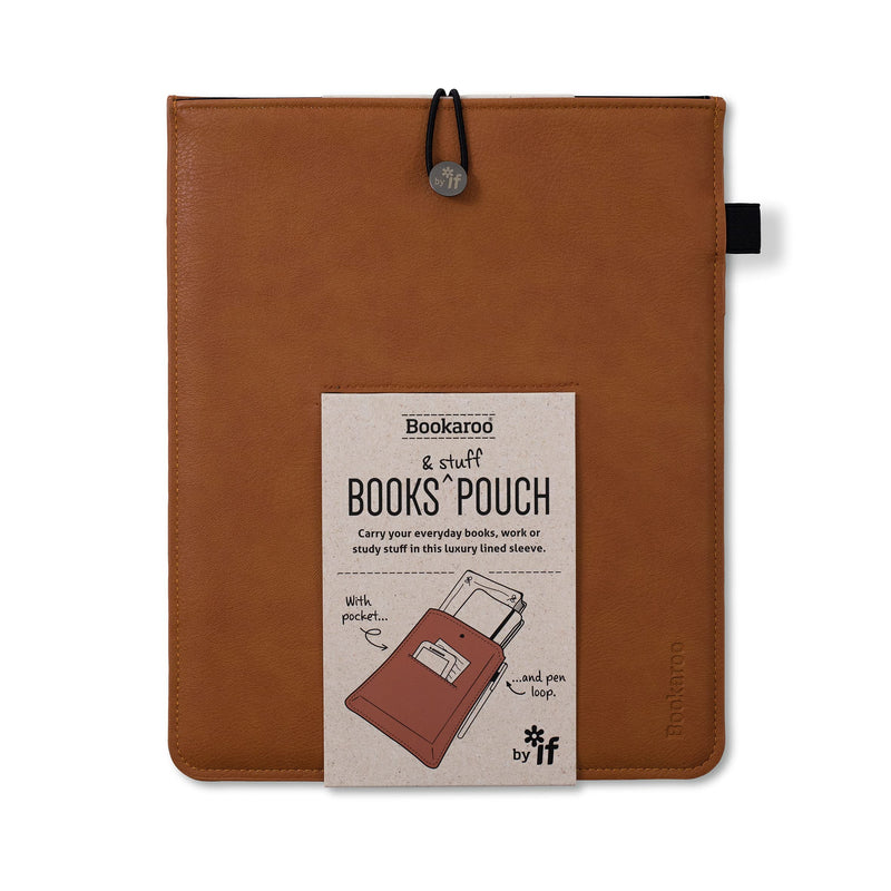 IF Bookaroo Books & Stuff Pouch Brown, One size