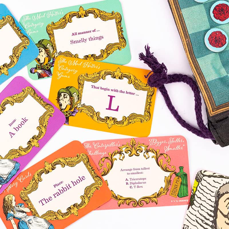 Professor Puzzle | Mad Hatter's Tea Party Games Set | Ages 7+ | 1+ Players