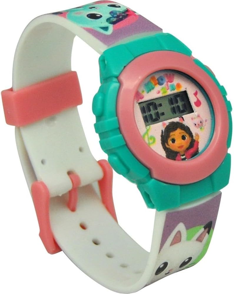 Reloj Digital La Casa de Muñecas de Gabby