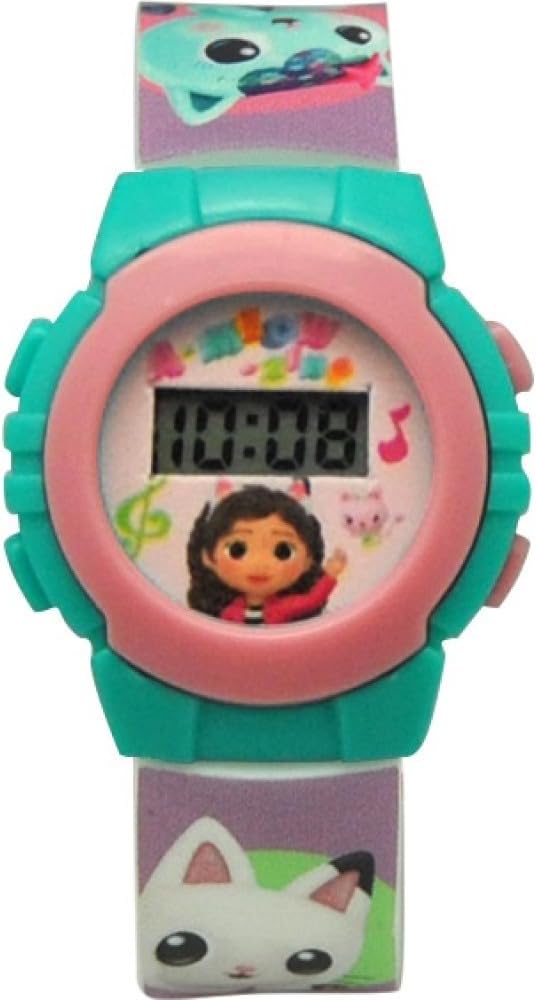 Reloj Digital La Casa de Muñecas de Gabby