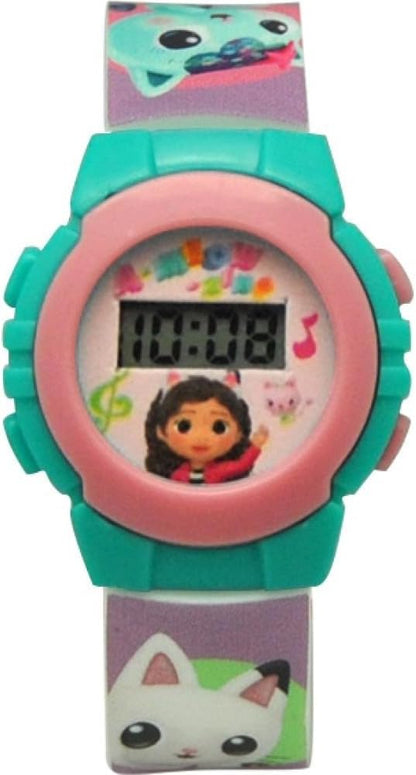 Reloj Digital La Casa de Muñecas de Gabby