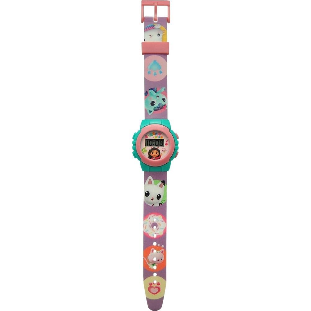 Reloj Digital La Casa de Muñecas de Gabby