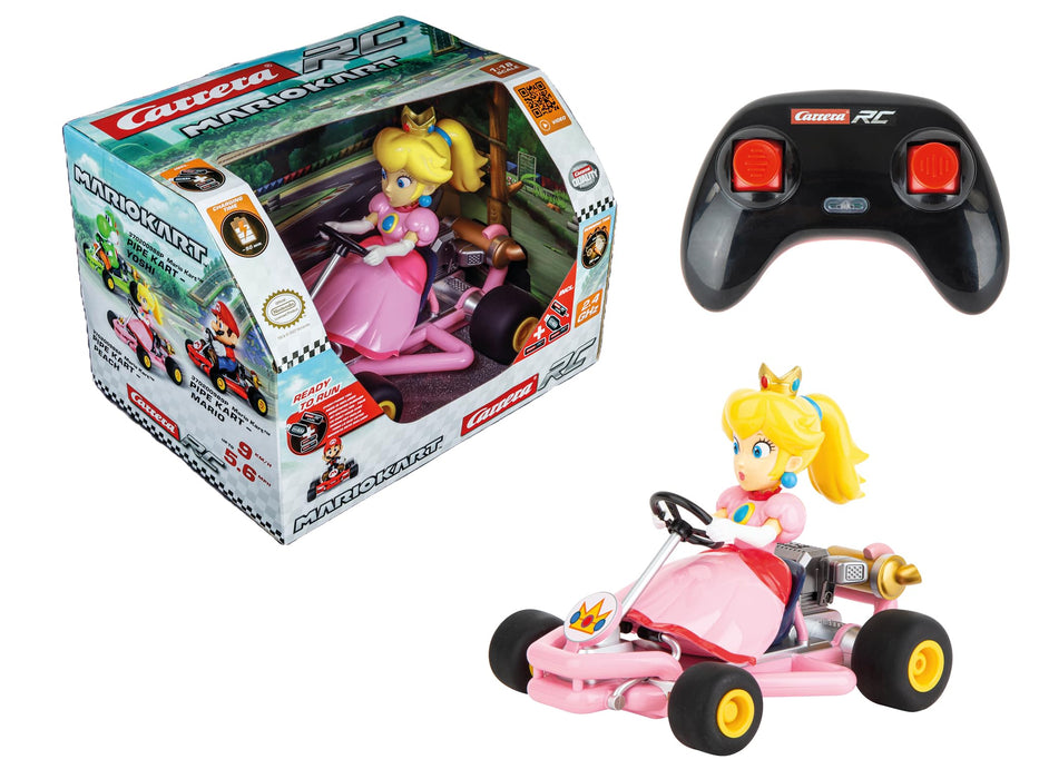 Carrera - 370200986P - 2,4GHz Mario Kart Pipe Kart, Peach