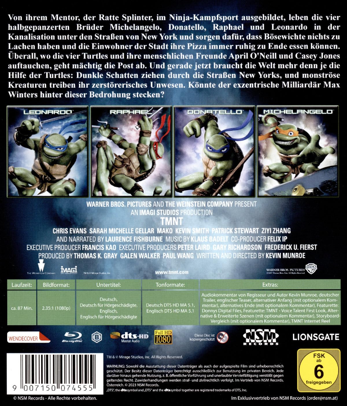 TMNT - Teenage Mutant Ninja Turtles