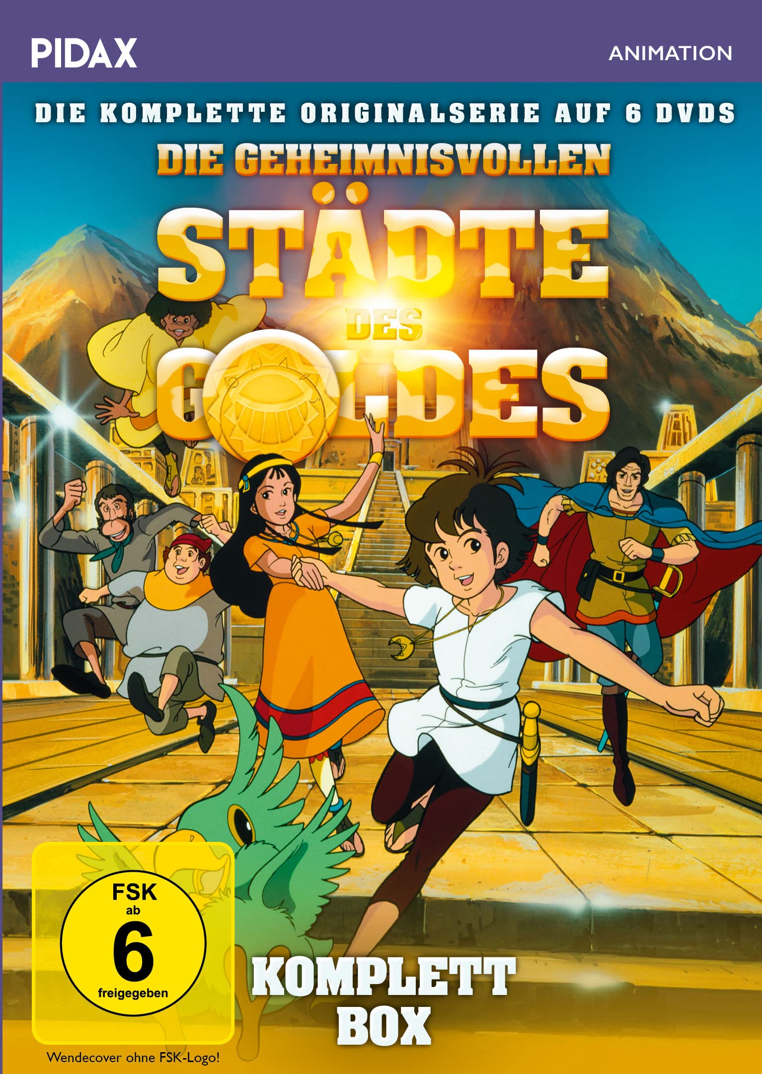 Die geheimnisvollen Städte des Goldes - Komplettbox / Die komplette 39-teilige Animeserie (Pidax Animation)