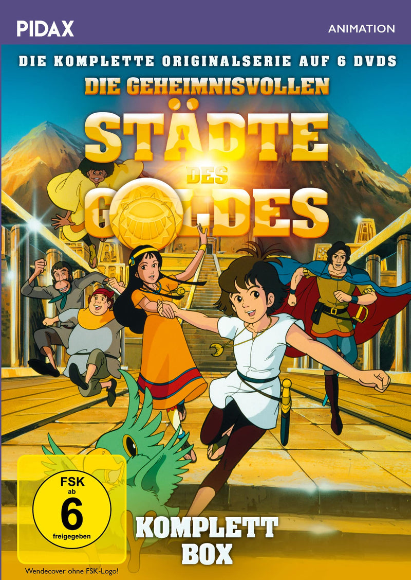 Die geheimnisvollen Städte des Goldes - Komplettbox / Die komplette 39-teilige Animeserie (Pidax Animation)