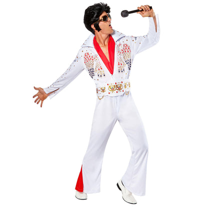 Rubie's Deluxe Elvis Adult Costume, Adult Fancy Dress