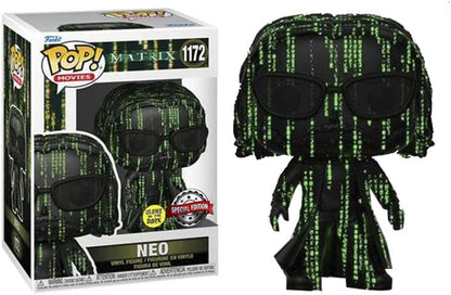 POP! Movies: Neo (Matrix 4) Special Edition (Glows in Dark
