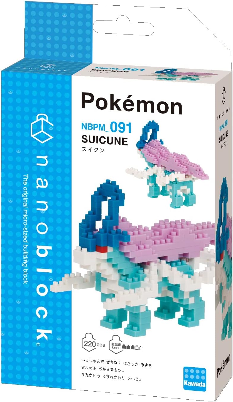 nanoblock - NBPM-091 - Pokemon Suicune