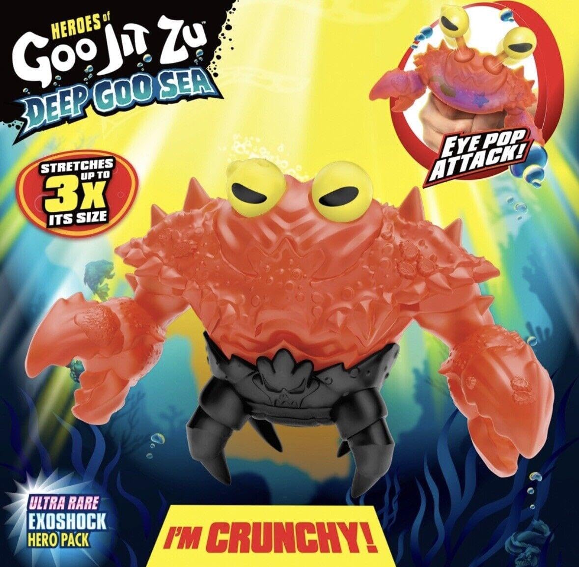 Heroes of Goo Jit Zu Deep Goo Sea ULTRA RARE EXOSHOCK
