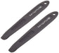 M-Wave Professional Tyre Levers Extra Long Pair On Card, Black, One Size