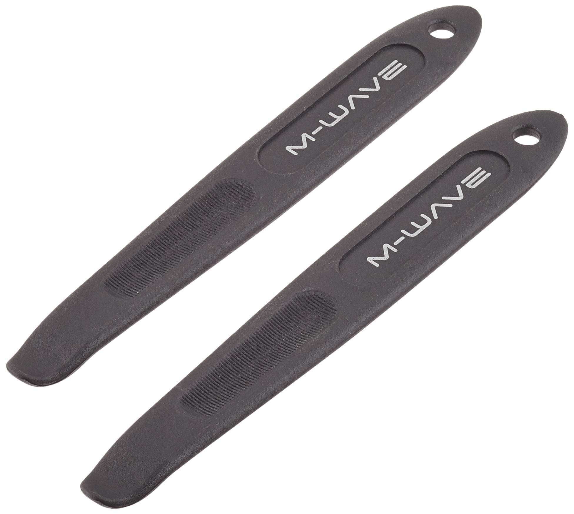 M-Wave Professional Tyre Levers Extra Long Pair On Card, Black, One Size