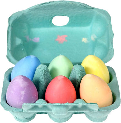 Rex London Six Coloured Chalk Eggs