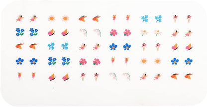 Fairies In The Garden Stick On Earrings