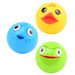 Johntoy Happy World Dieren Bath Speelball, Pack of 3