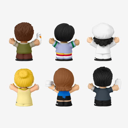 Little People Collector Friends Serie de TV Edición Especial Set de Figuras para Adultos y Fans, 6 Personajes en un Pack de Regalo con Expositor, (Mattel HPH05