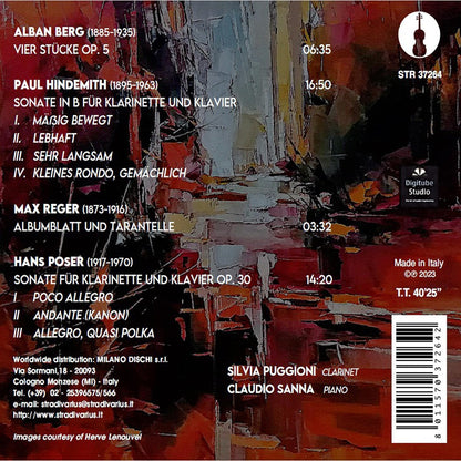 Berg, Hindemith, Poser & Reger: Lebhaft