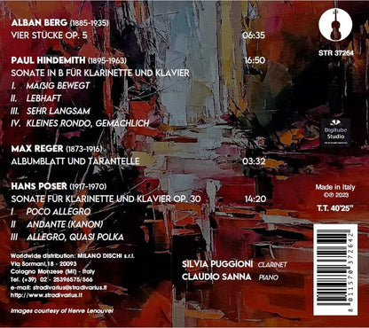 Berg, Hindemith, Poser & Reger: Lebhaft