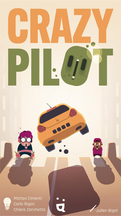 Helvetiq , Crazy Pilot , Card Game , Ages 8+ , 2-6 Players , 15 Minutes Playing Time