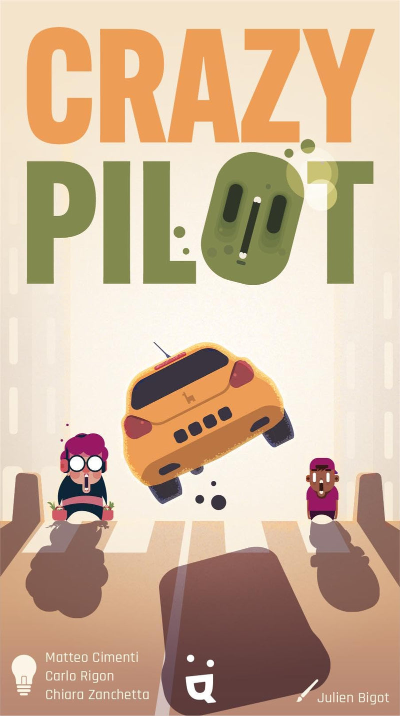 Helvetiq , Crazy Pilot , Card Game , Ages 8+ , 2-6 Players , 15 Minutes Playing Time
