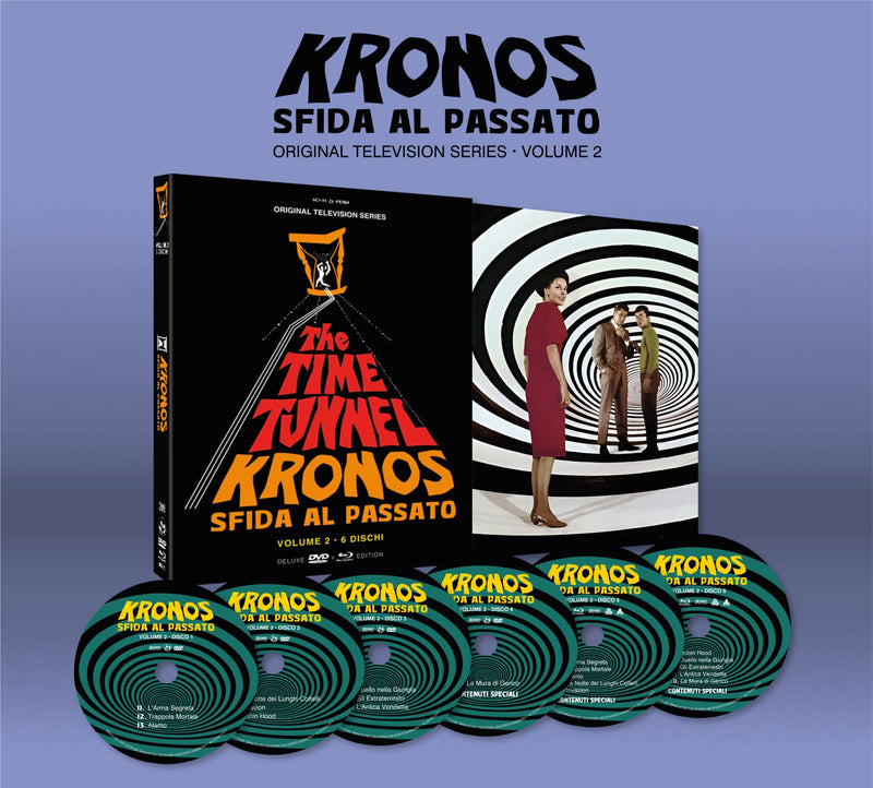 Kronos - Sfida Al Passato #02 (Deluxe Edition) (4 Dvd+2 Blu-Ray