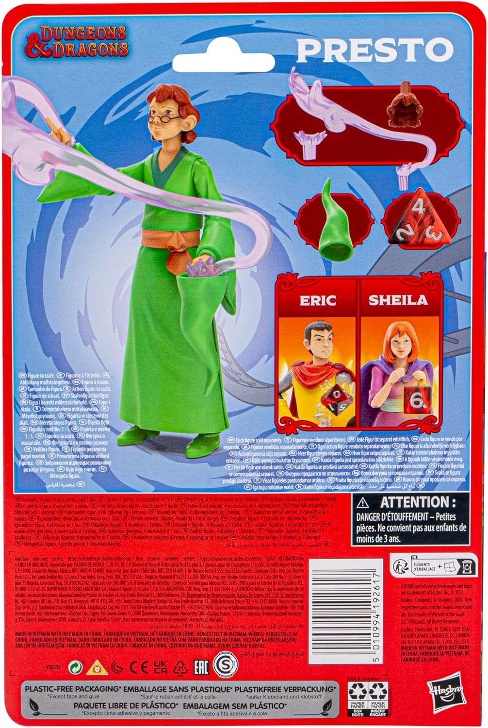 Dungeons & Dragons Hasbro Cartoon Presto Figure