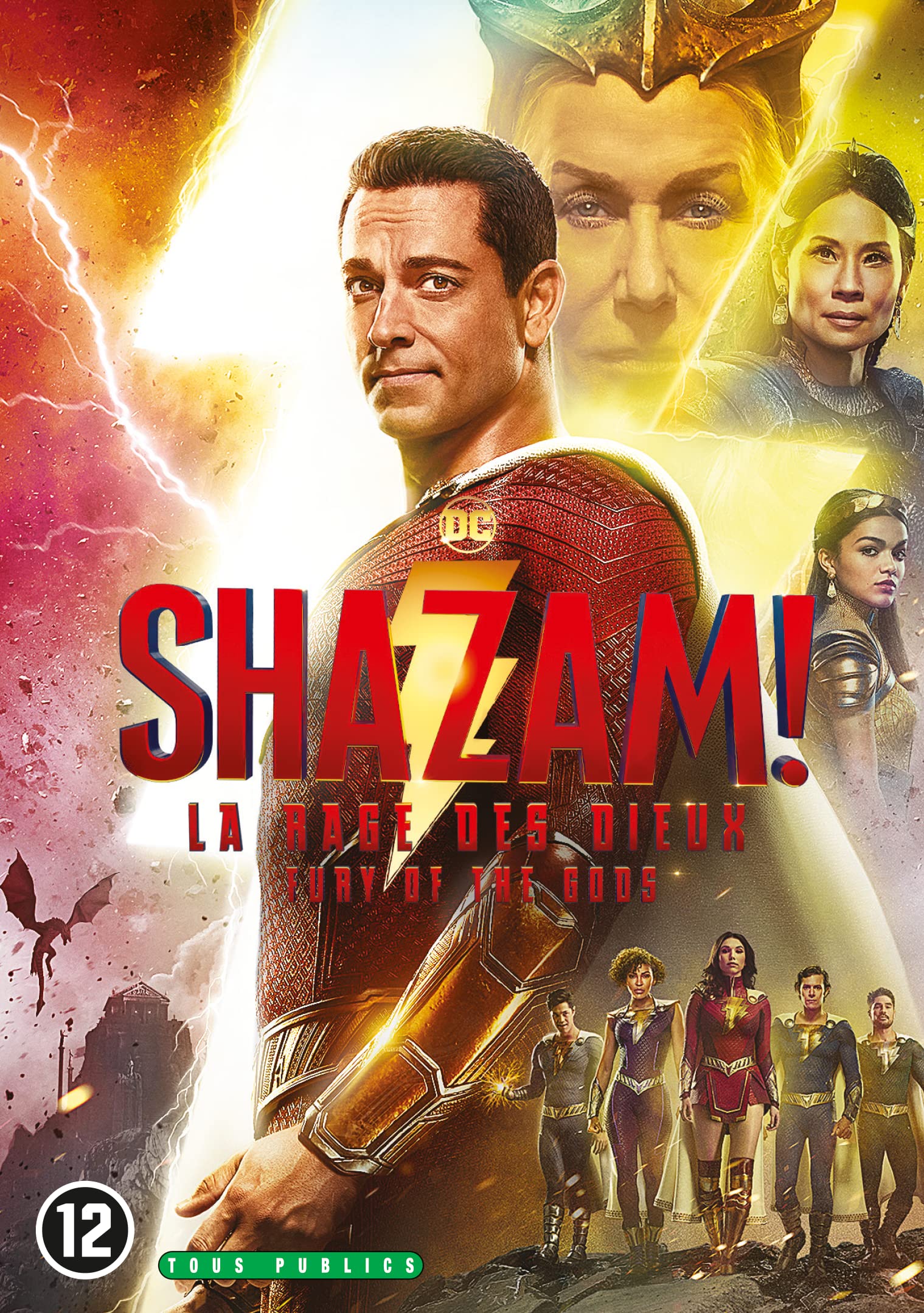 SHAZAM! FURY OF GODS DVD (NL Versie