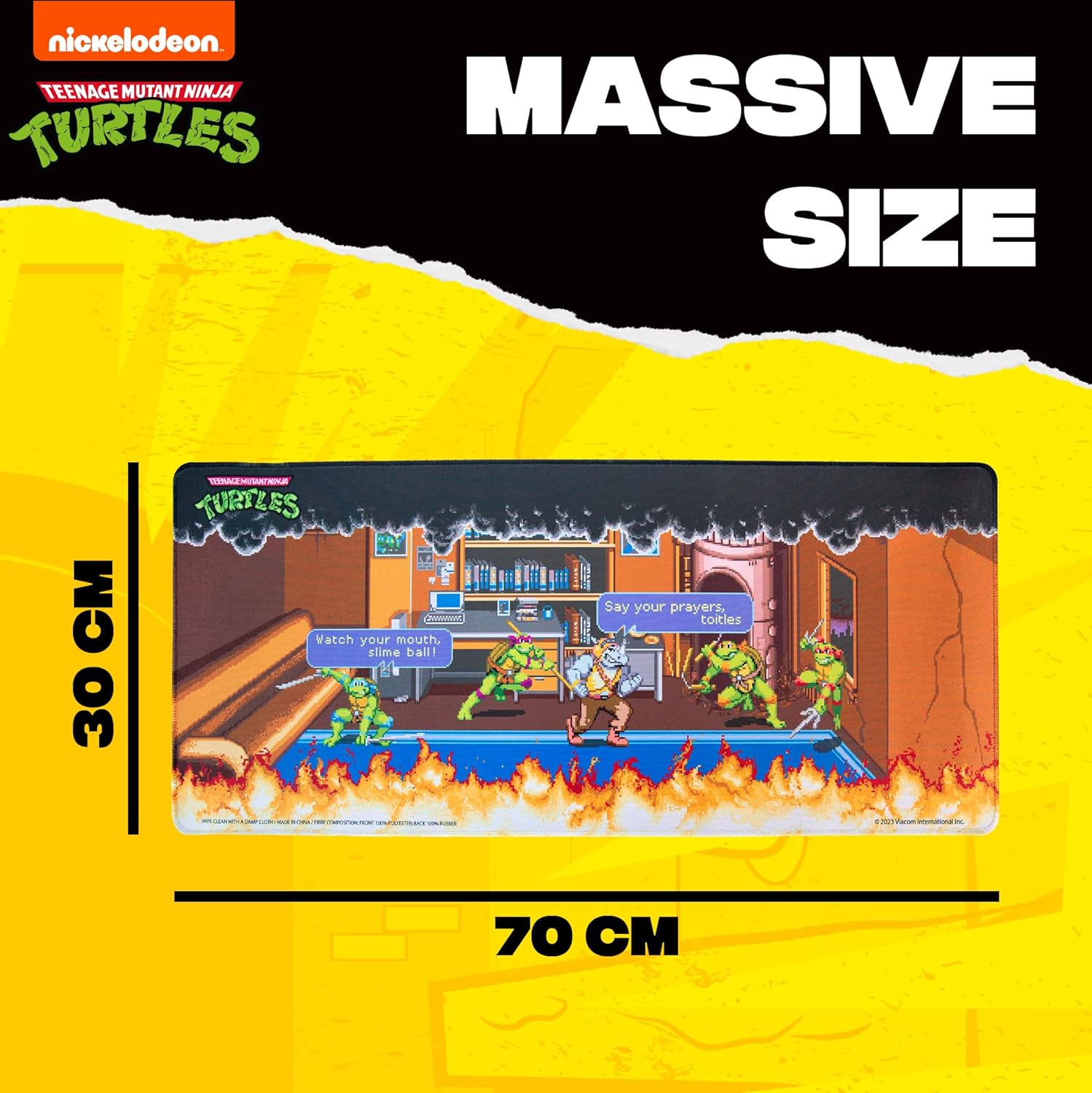 Tortues Ninja Tapis de souris XXL