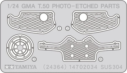 TAMIYA 24364 1:24 GMA T.50 Gordon Murray Automotive - Model Building, Plastic Kit, Crafts, Hobby, Gluing, Plastic Kit, Unpainted