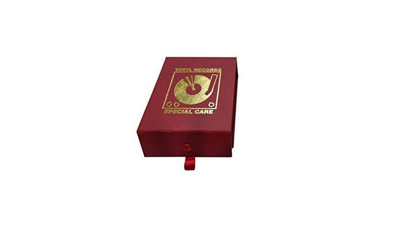 Simply Analogue High Quality Vinyl Cleaning Kit Red Leather