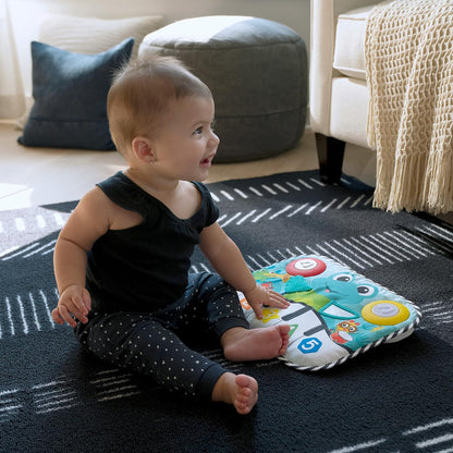 Baby Einstein Ocean Explorers Neptune's Kick & Explore Musical Kick Pad & Crib Toy, for Ages 0 Months and up