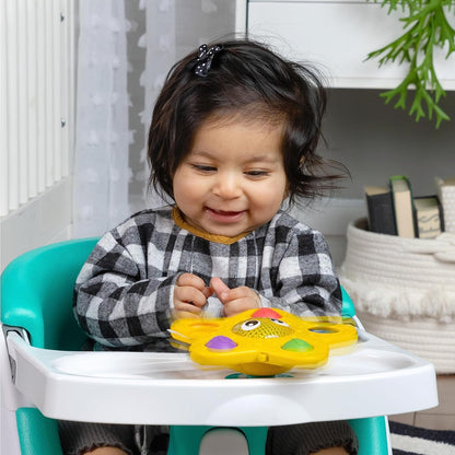 Baby Einstein Ocean Explorers Pop & Glow Starfish Light Up Sensory Popper Toy, for Babies Ages 6 Months and up