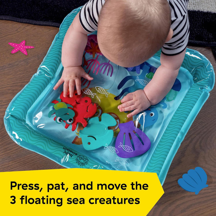 Baby Einstein - Ocean Explorers Sensory Splash Water Mat, for Tummy Time or Seated Play, Ages 0-36 Months